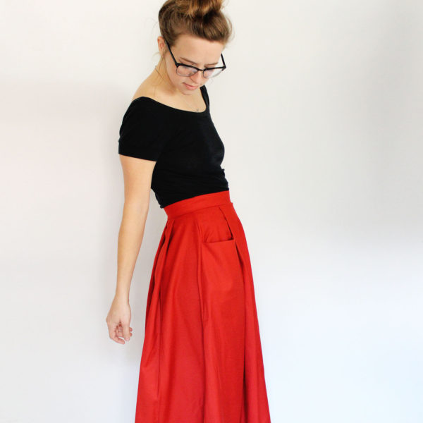 Amy Nicole Patti Pocket Skirt