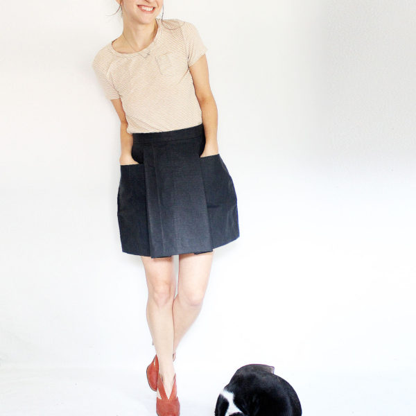 Amy Nicole Patti Pocket Skirt