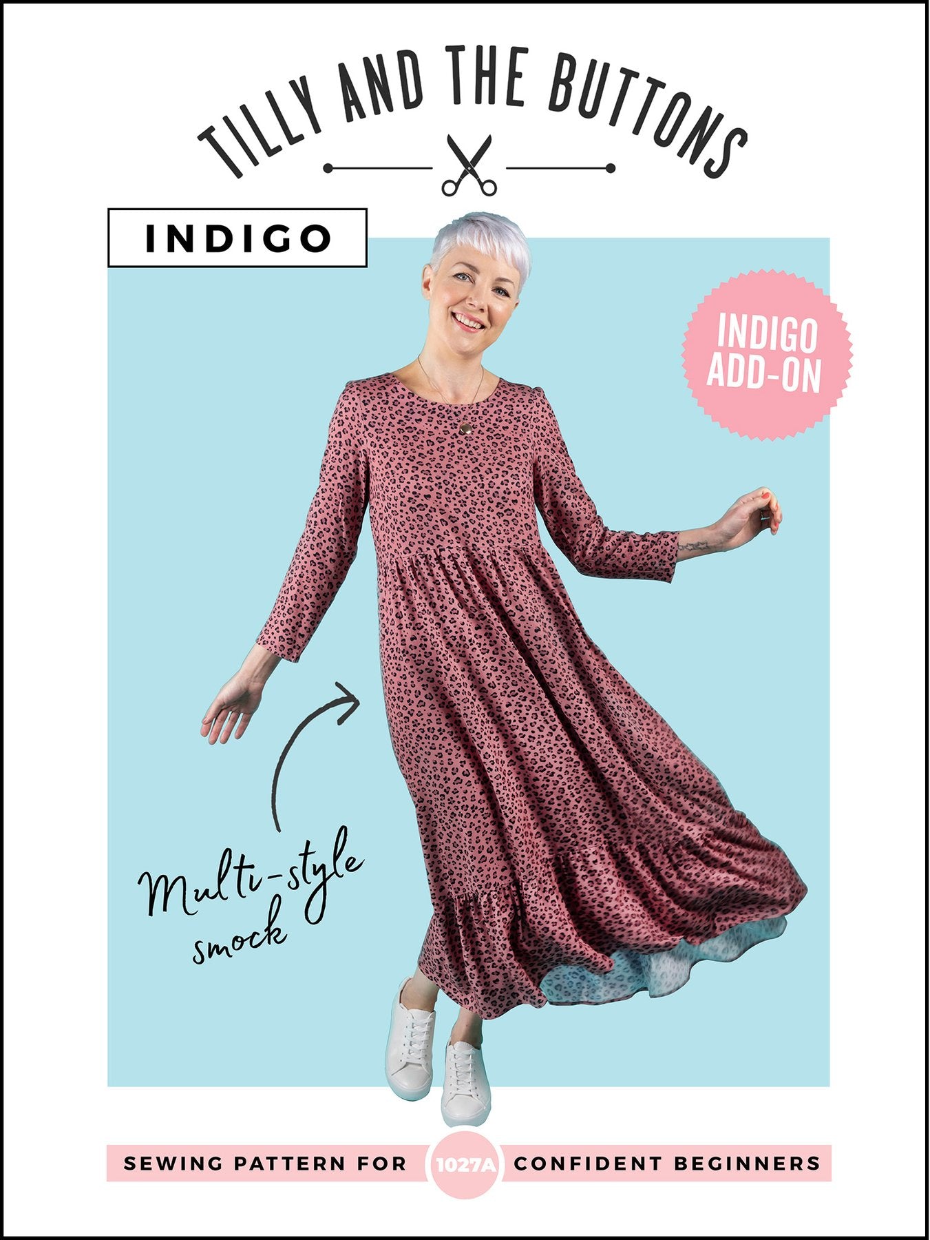 Tilly and the Buttons Indigo Top/Dress Add-on