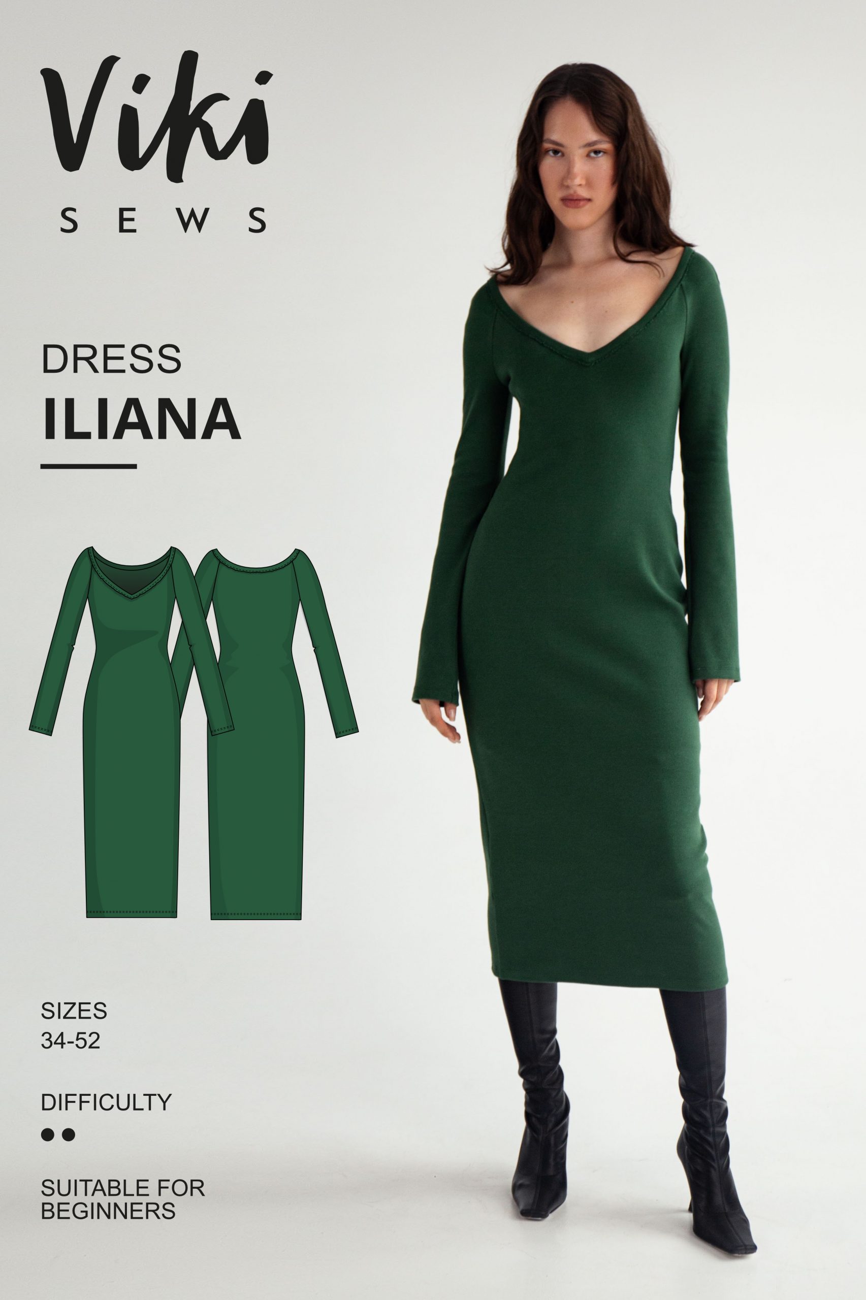 Vikisews Iliana Dress PDF