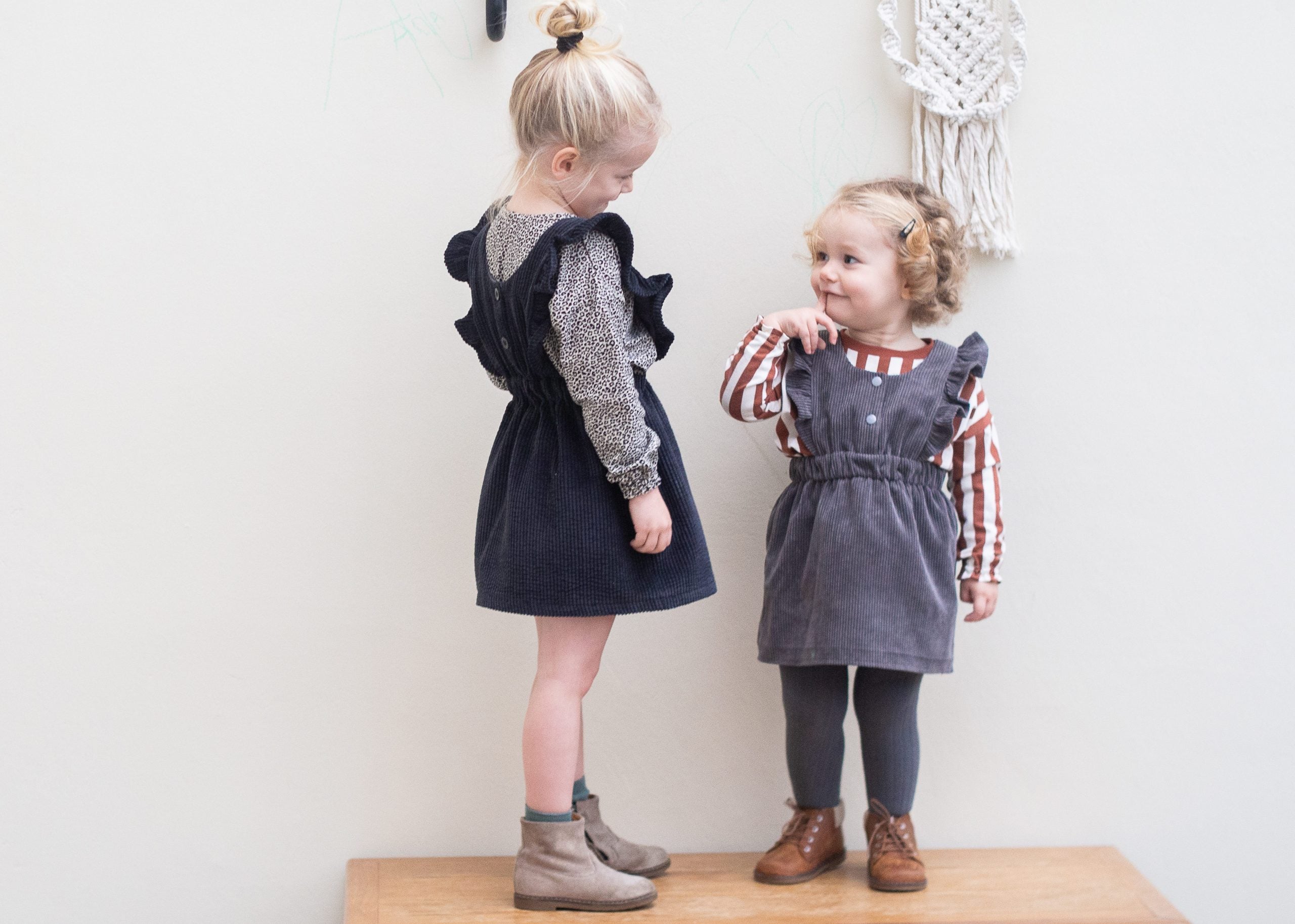 WISJ Designs Child Imme Dress and Ada Shirt