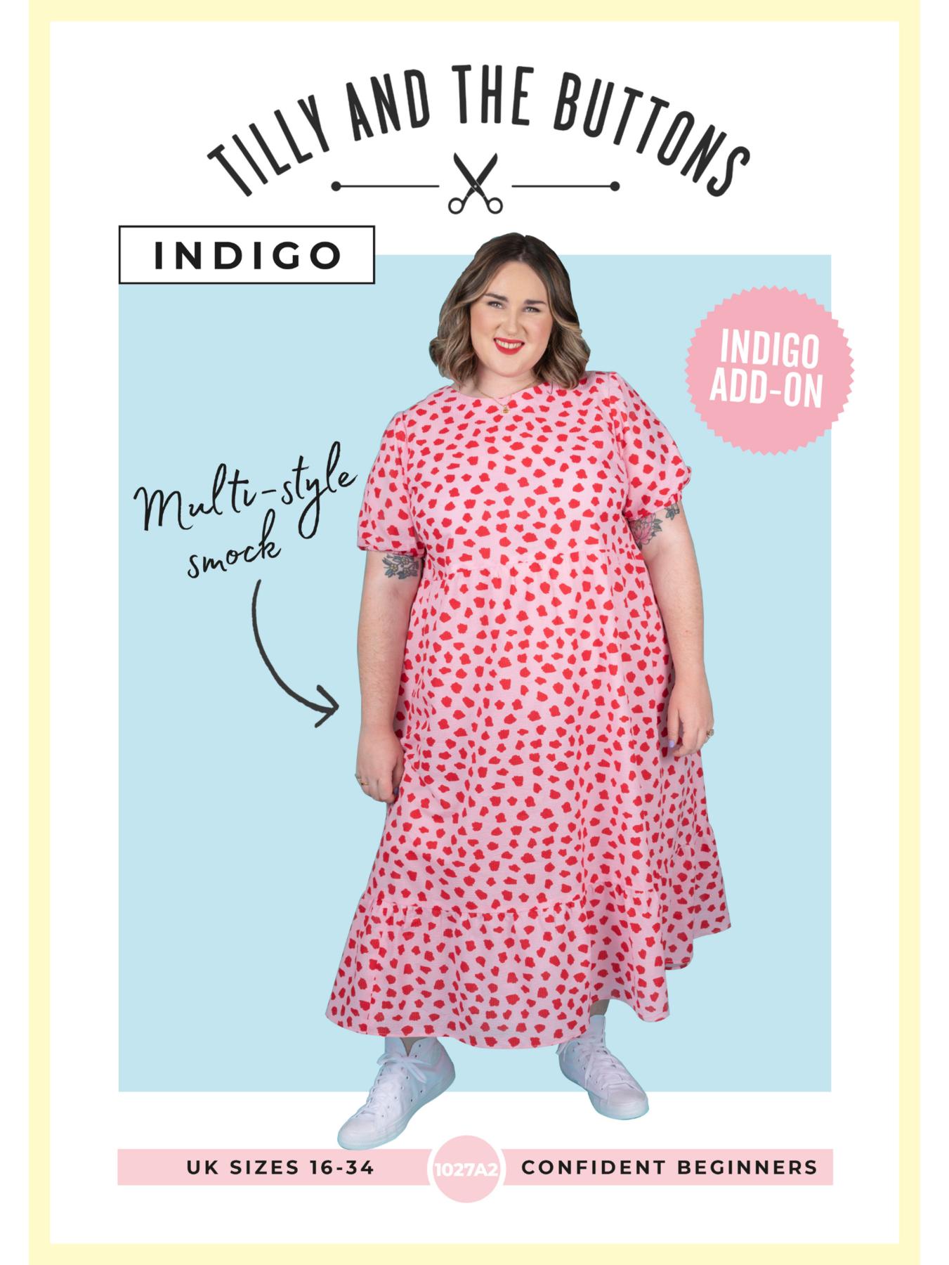Tilly and the Buttons Indigo Top/Dress Add-on