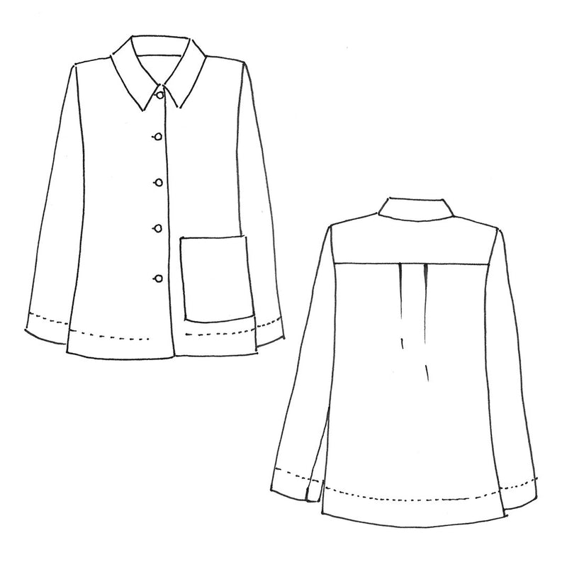 Tessuti Fabrics Ines Shirt – The Fold Line