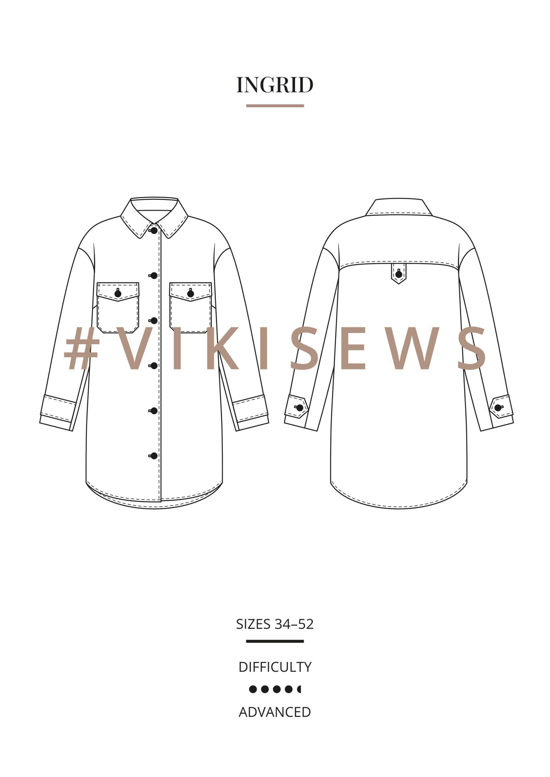 Vikisews Ingrid Jacket PDF