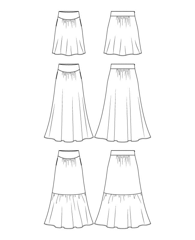Itch to Stitch Irazu Skirt