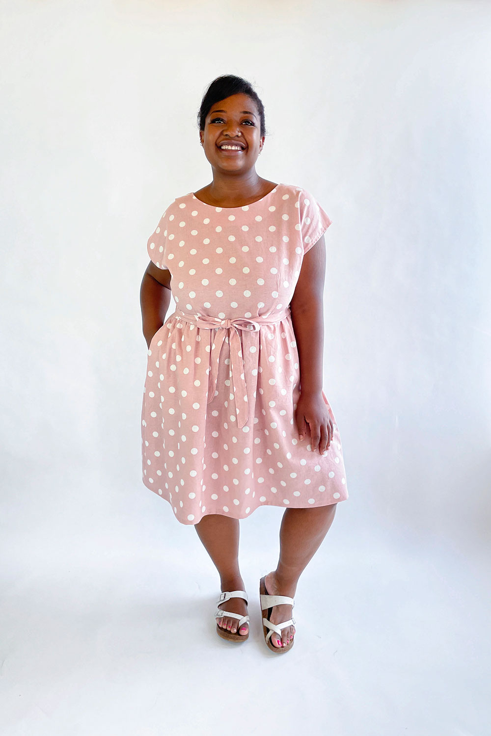 Jennifer Lauren Handmade Isla Wrap Dress – The Fold Line