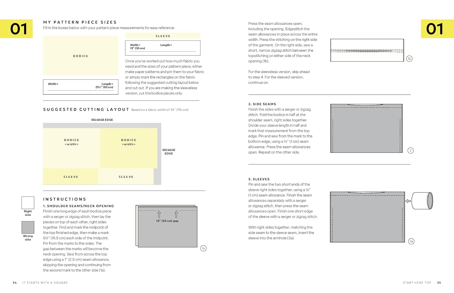 It Starts with a Square Book