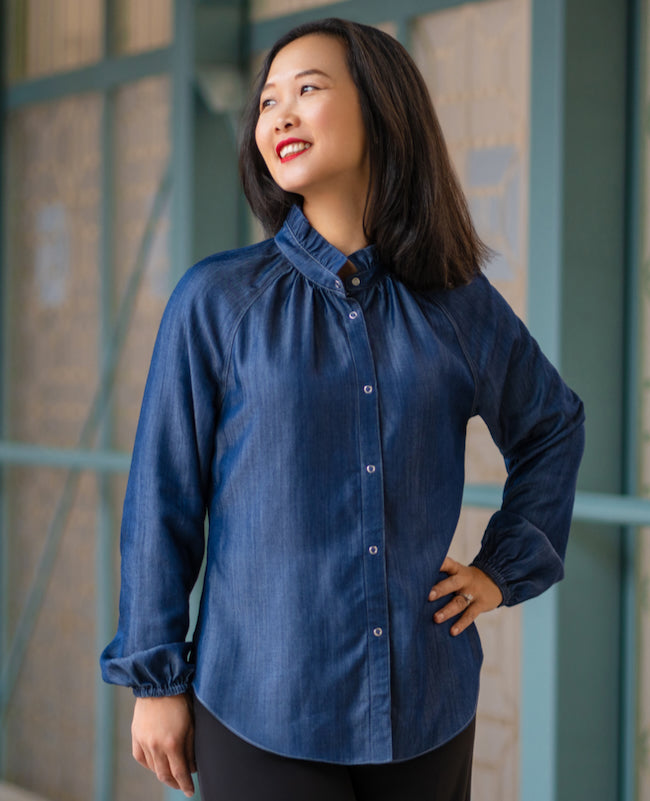 Itch to Stitch Majorelle Shirt and Dress