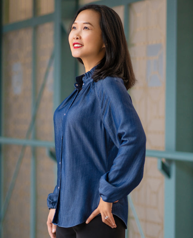 Itch to Stitch Majorelle Shirt and Dress