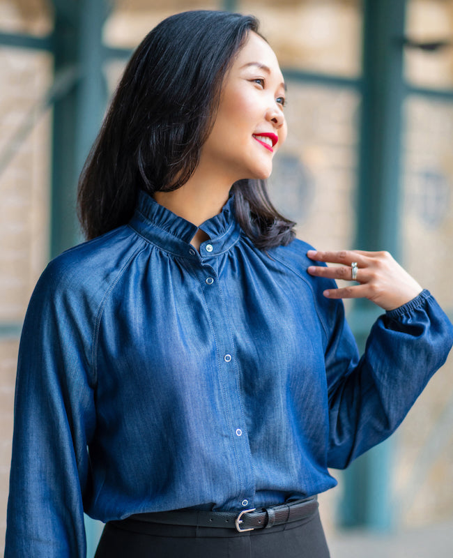 Itch to Stitch Majorelle Shirt and Dress