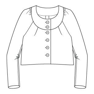 Itch to Stitch Salamanca Cropped Jacket