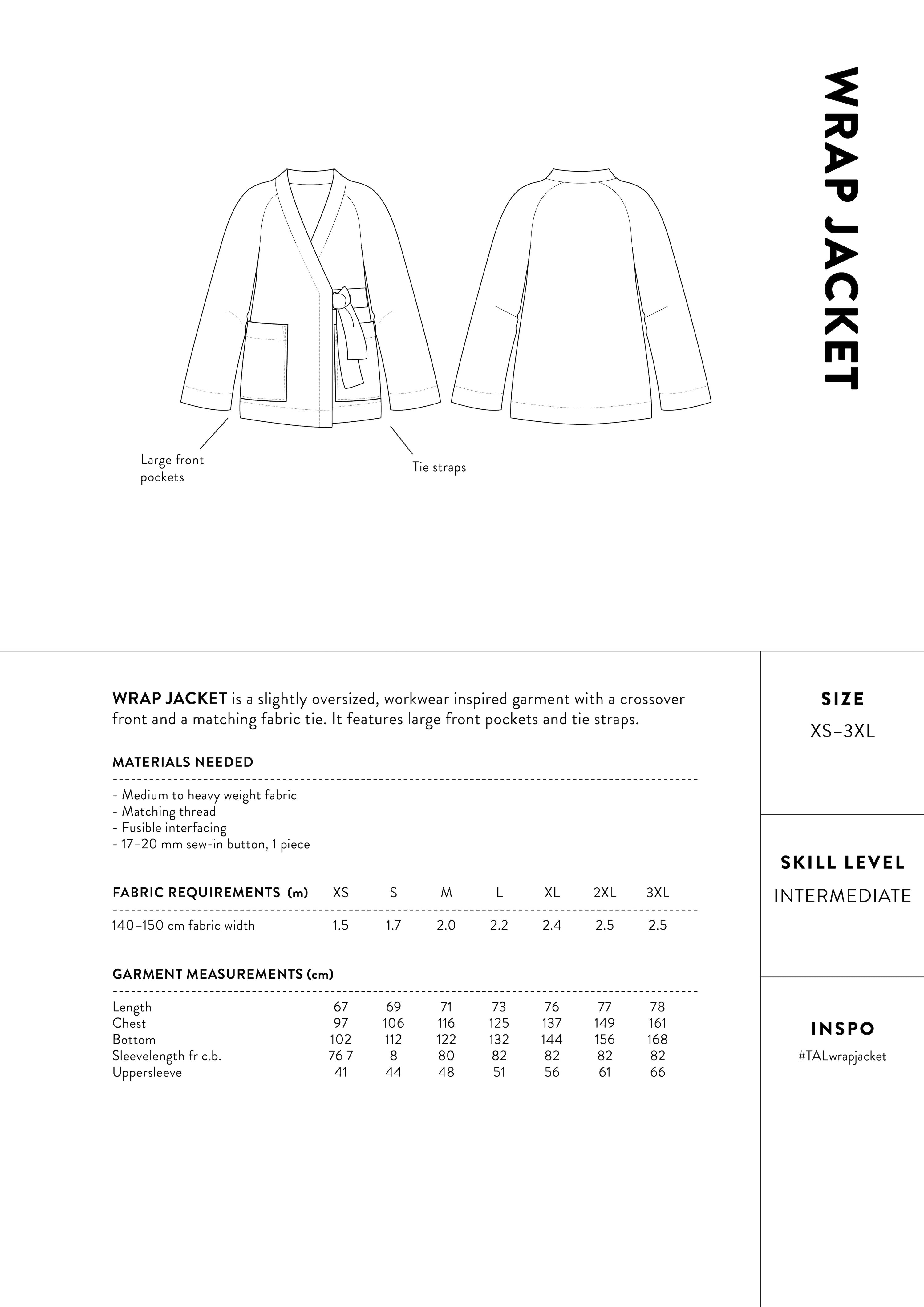 The Assembly Line Wrap Jacket