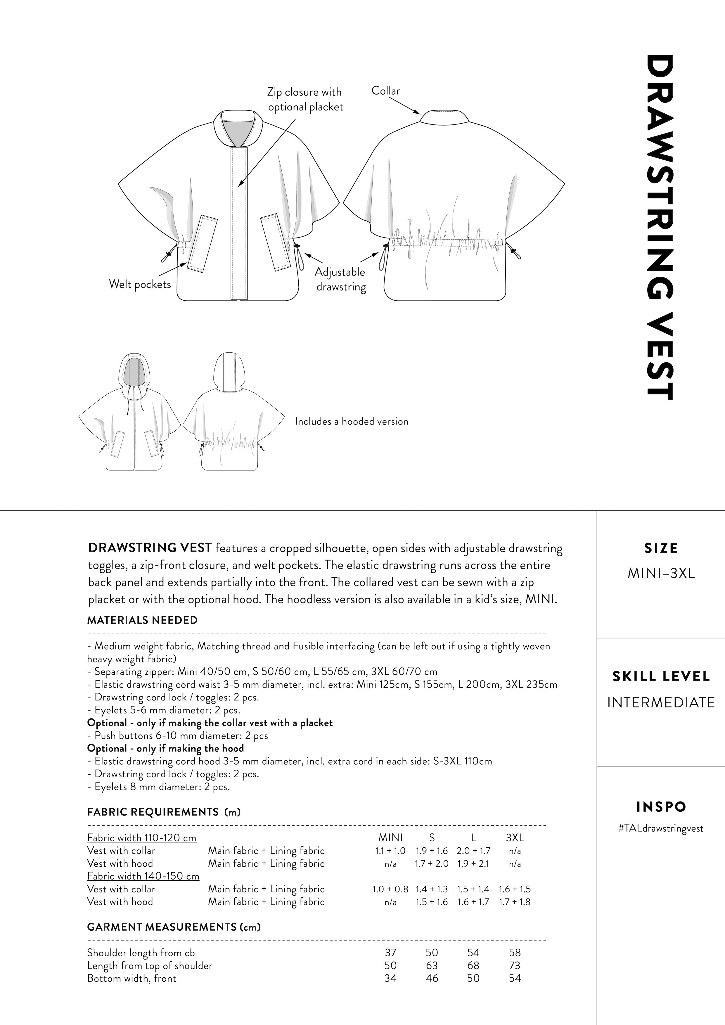 The Assembly Line Drawstring Vest