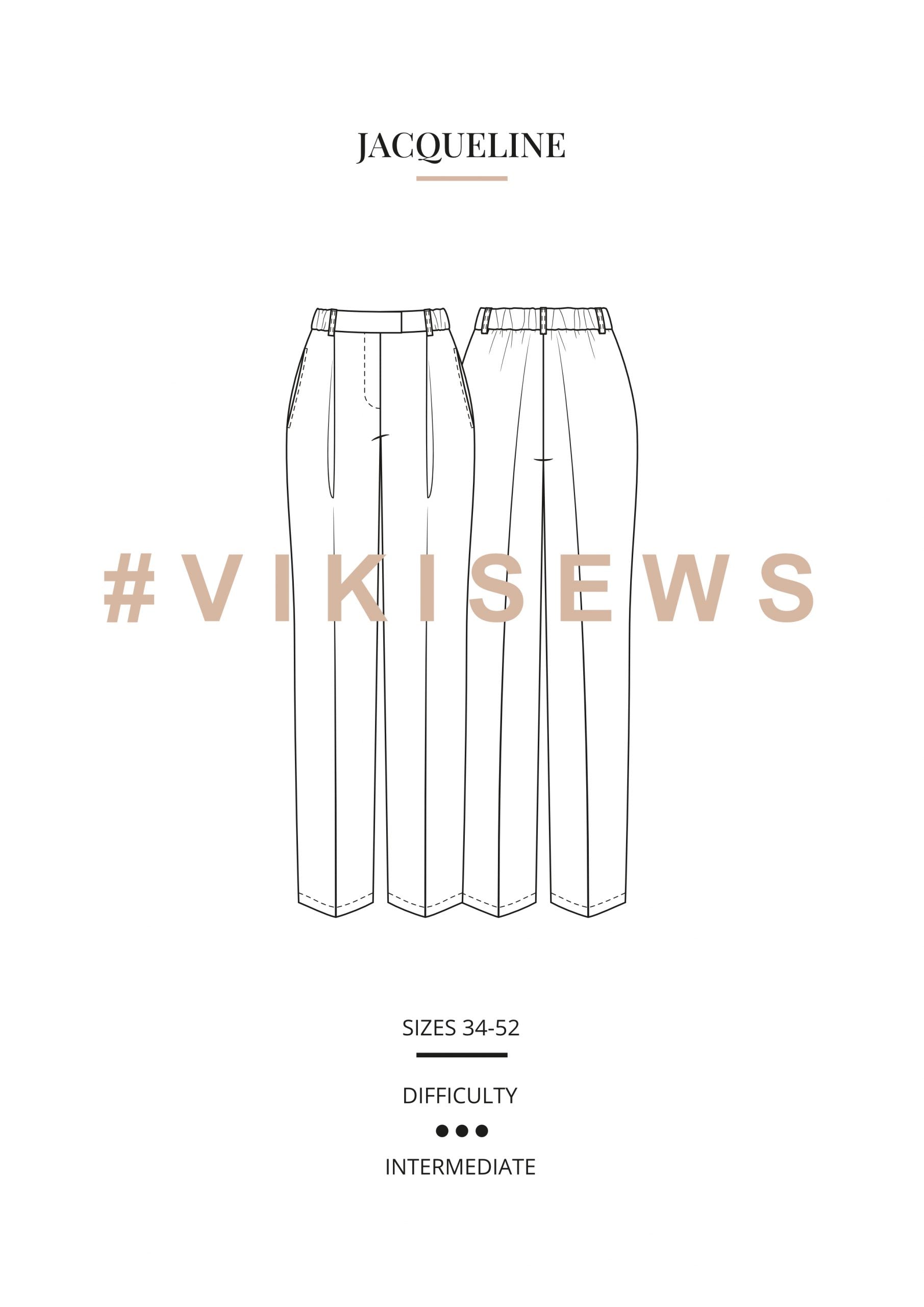 Vikisews Jacqueline Trousers PDF