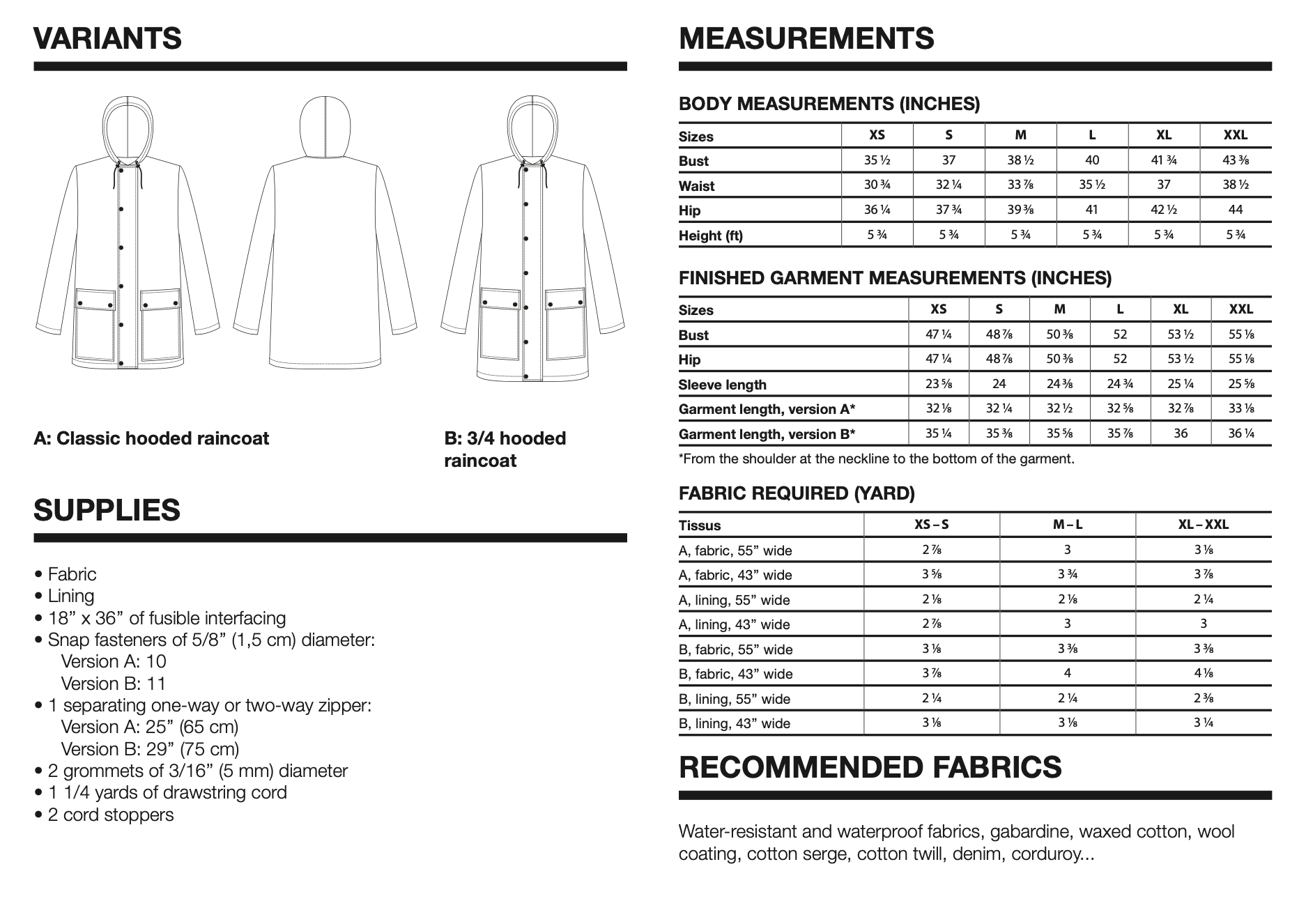 I AM Patterns Men's Jacques Raincoat