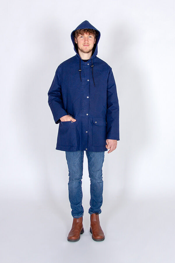 I AM Patterns Men's Jacques Raincoat