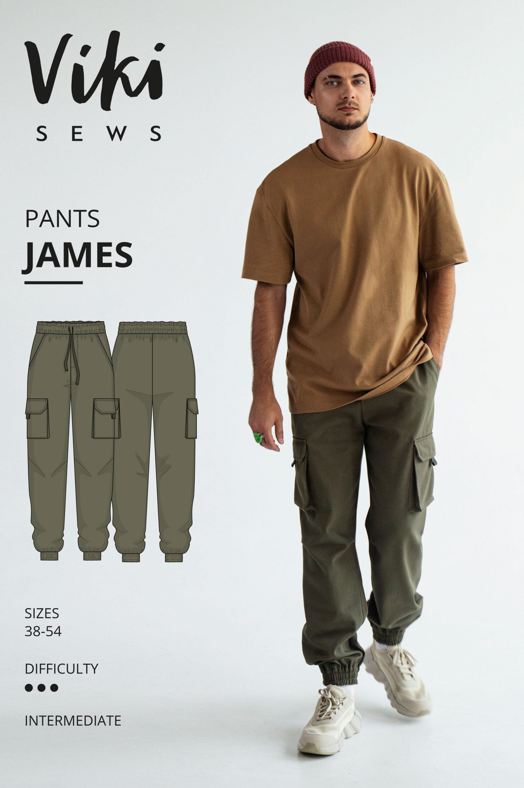 Vikisews Men's James Pants PDF