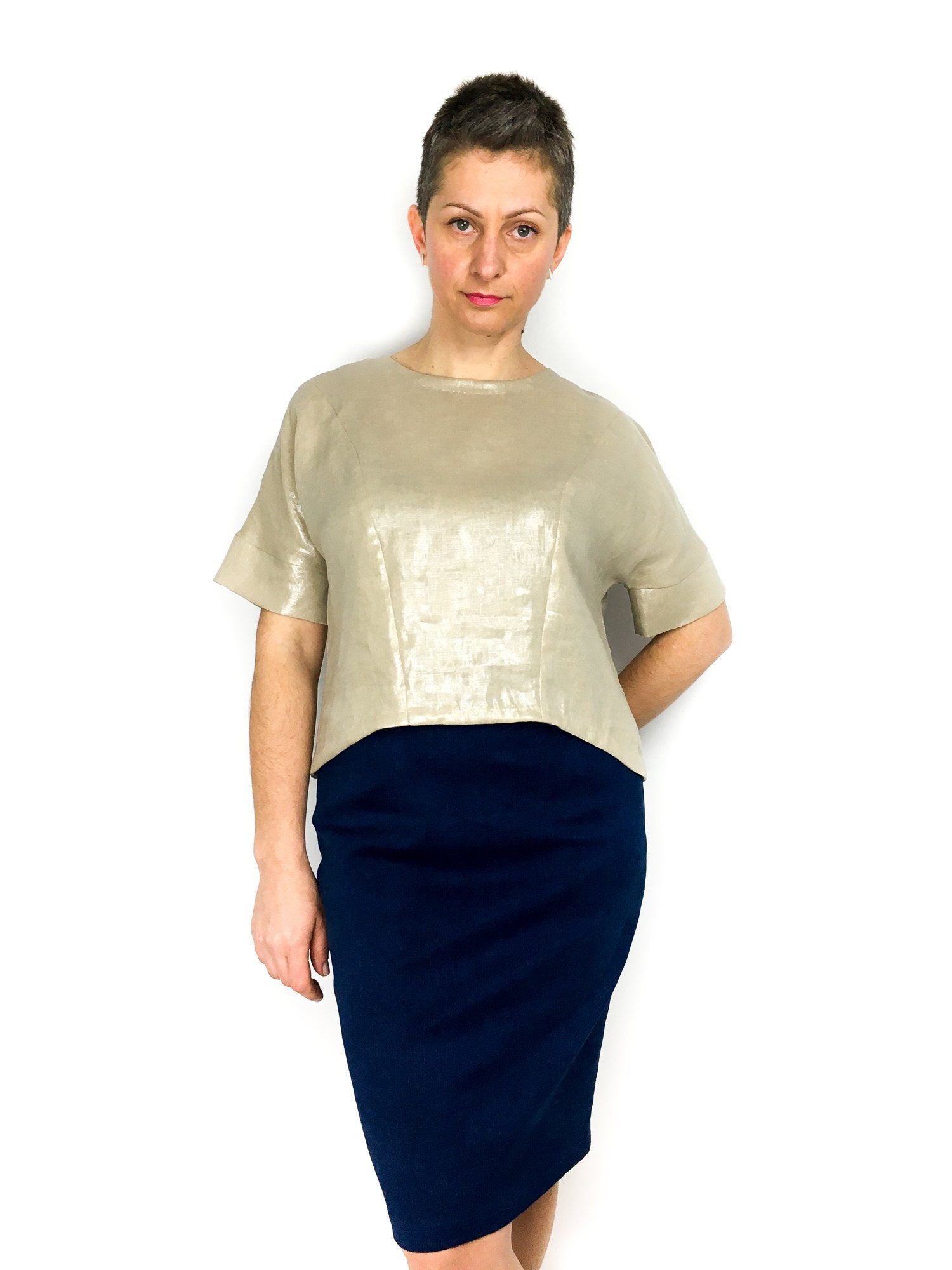 Dhurata Davies Patterns Jasmine Tee & Dress