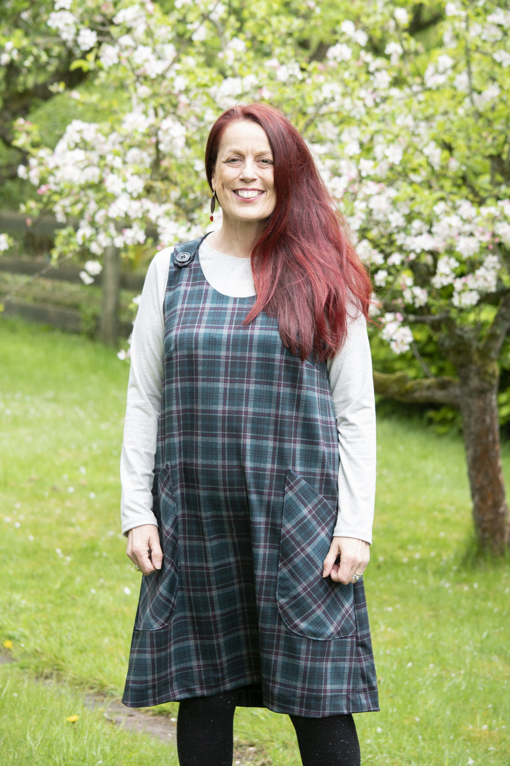 Bobbins and Buttons Jayne Pinafore Dress