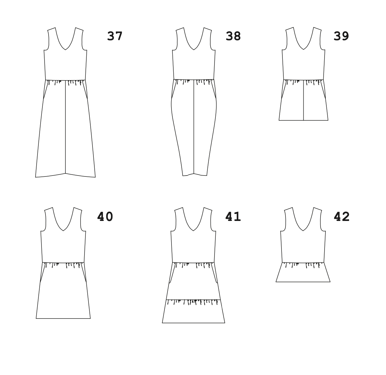 Ready to Sew Jazz Jumpsuit, Dress and Top