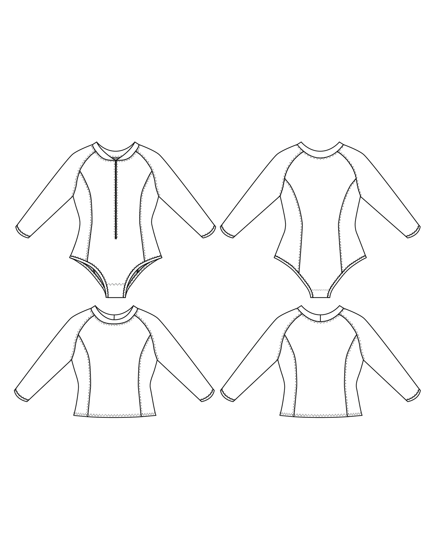 Friday Pattern Company Jia Surfsuit