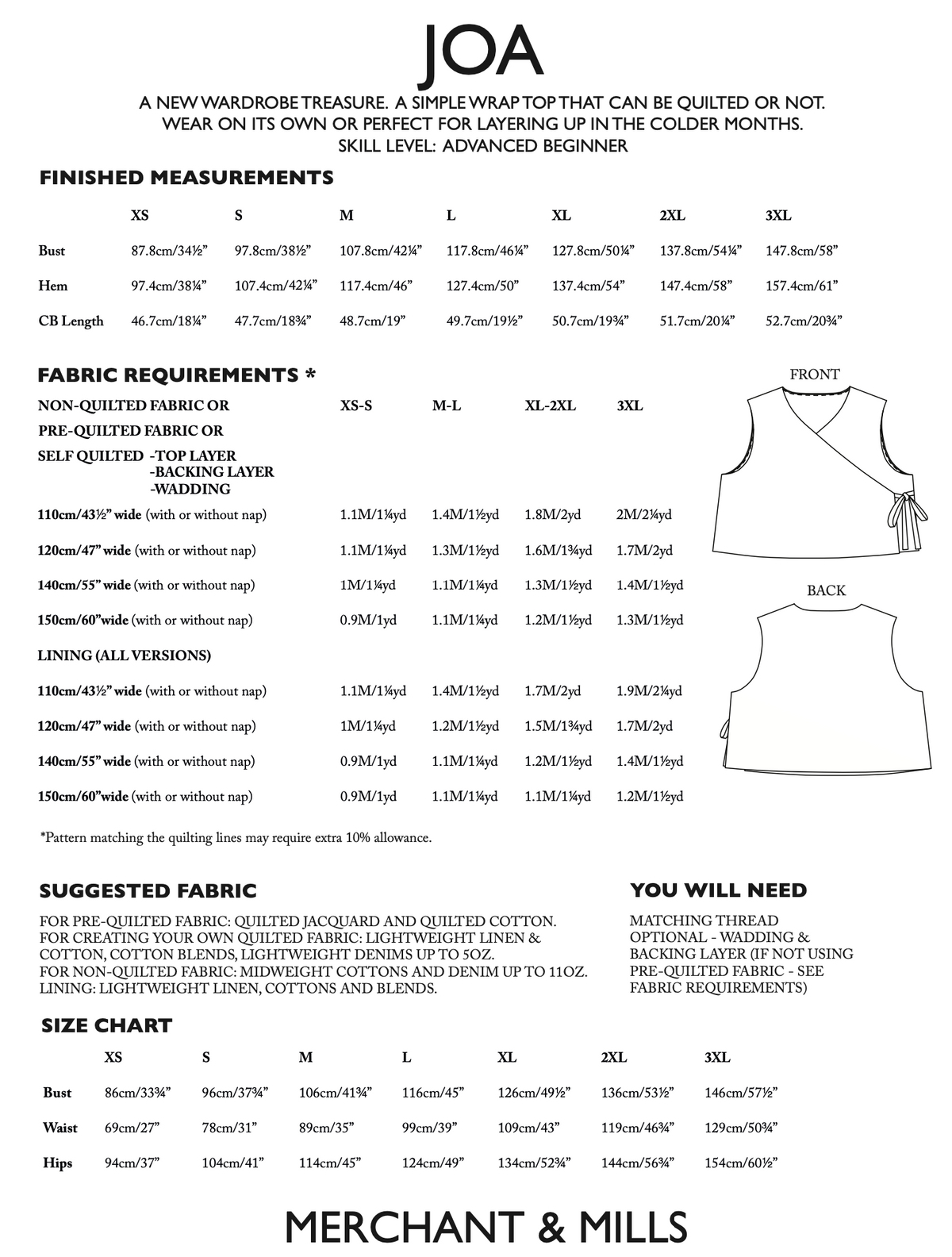 Merchant & Mills Joa Top