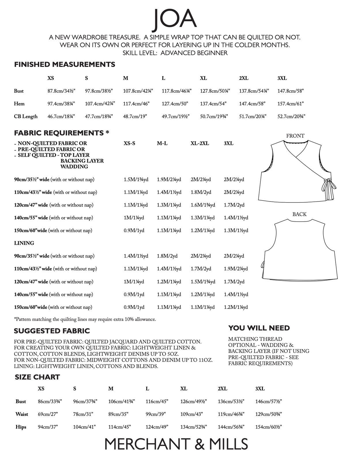 Merchant & Mills Joa Top