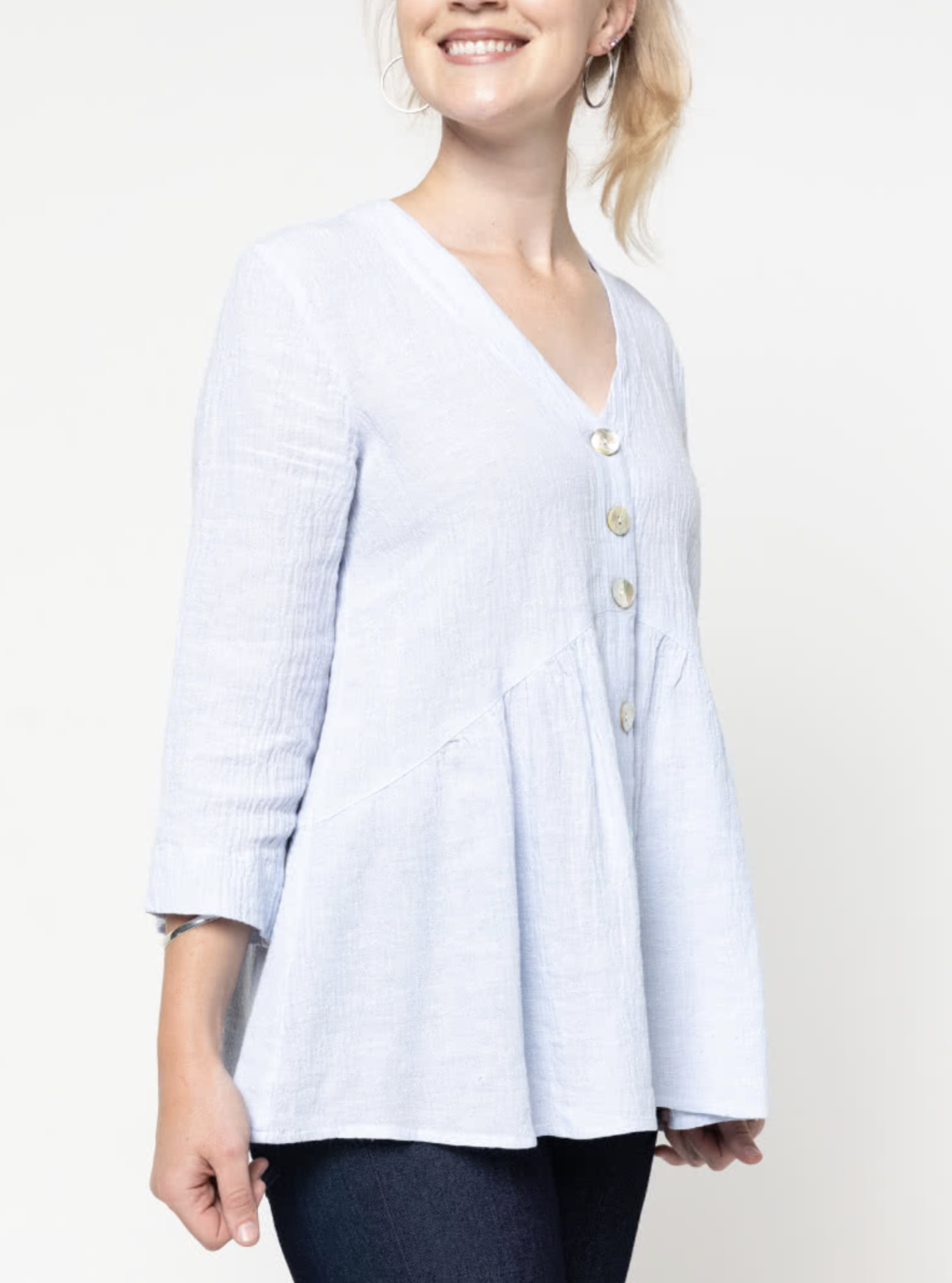 Style Arc Jules Woven Tunic