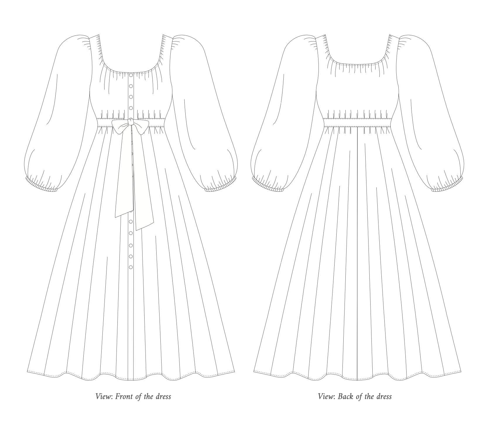 Silversaga Patterns Juliette Dress