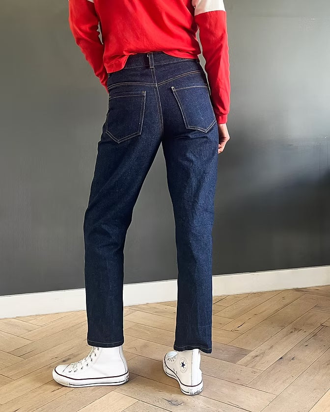 French Navy Jupiter Jeans