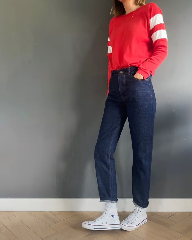 French Navy Jupiter Jeans