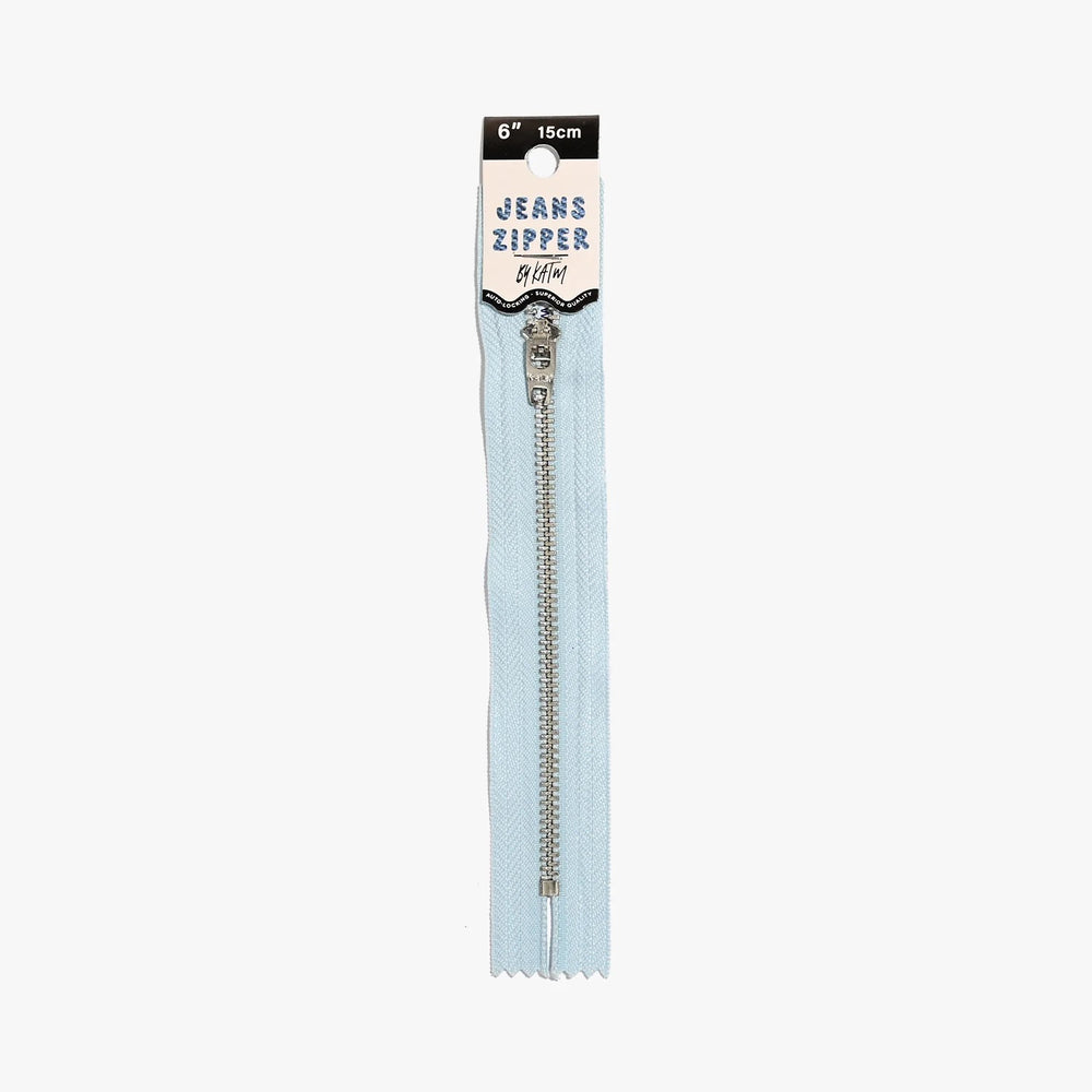 Kylie & The Machine Jeans Zipper - Light Blue