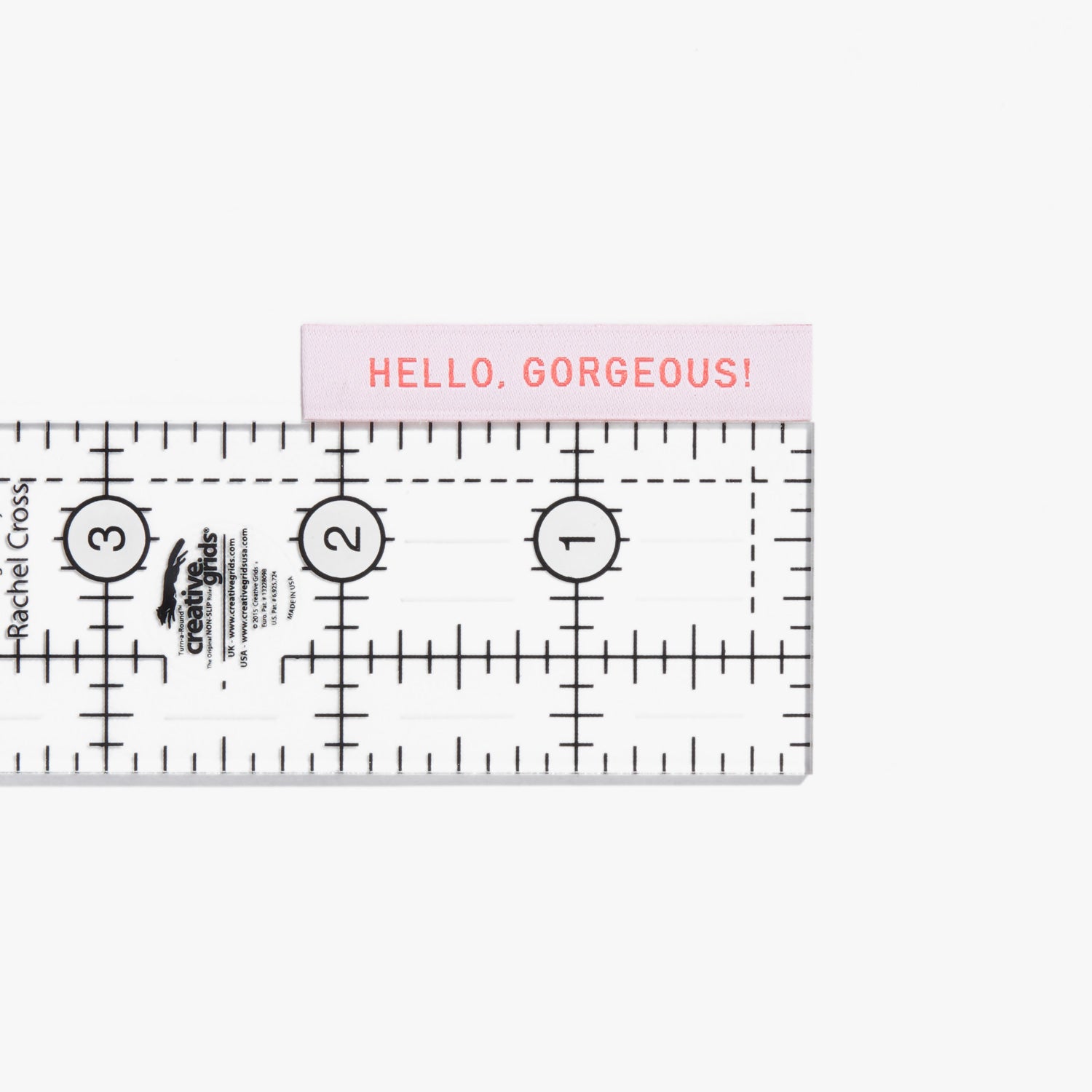 Kylie & The Machine 'Hello Gorgeous' Woven Labels