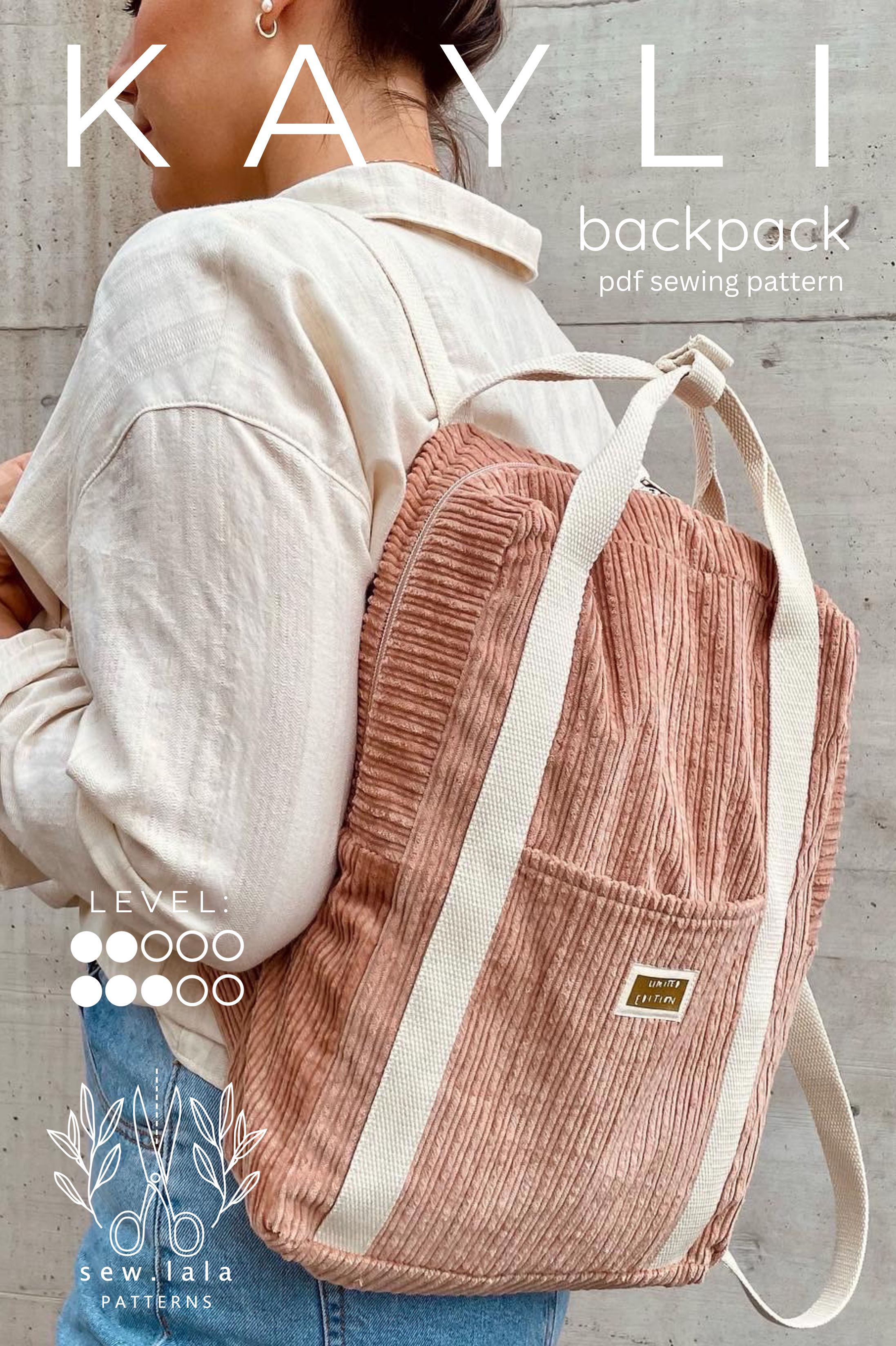 Sew.lala Patterns Kayli Backpack