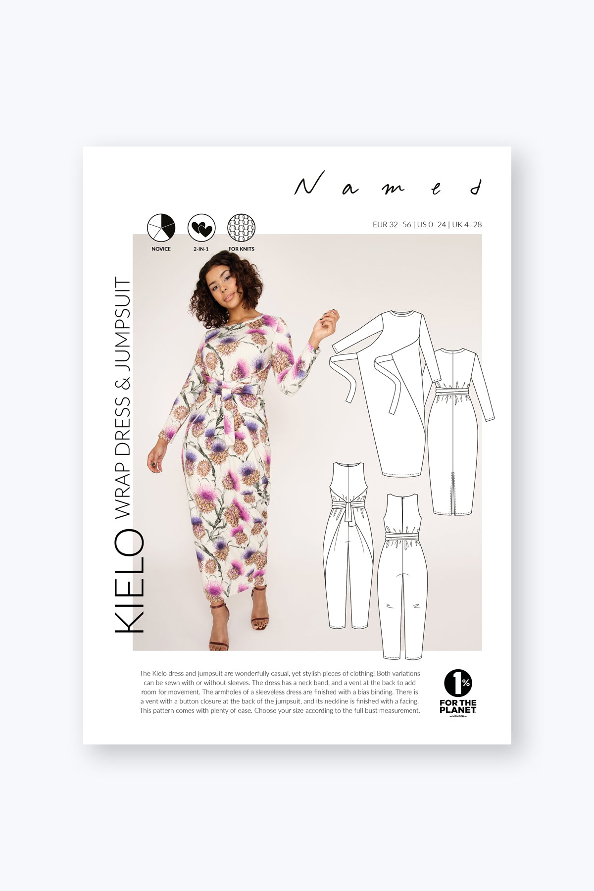 Named Kielo Wrap Dress and Jumpsuit