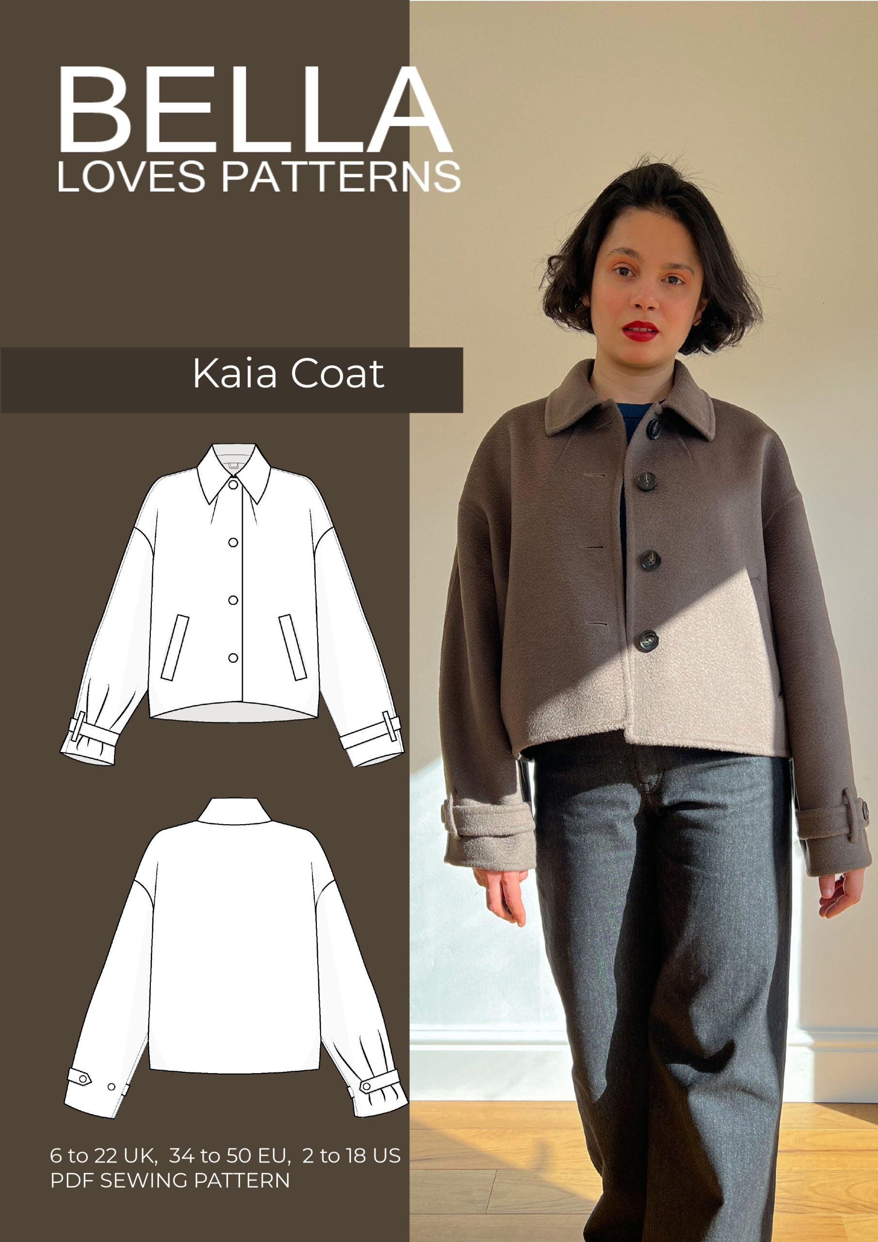 Bella Loves Patterns Kaia Coat