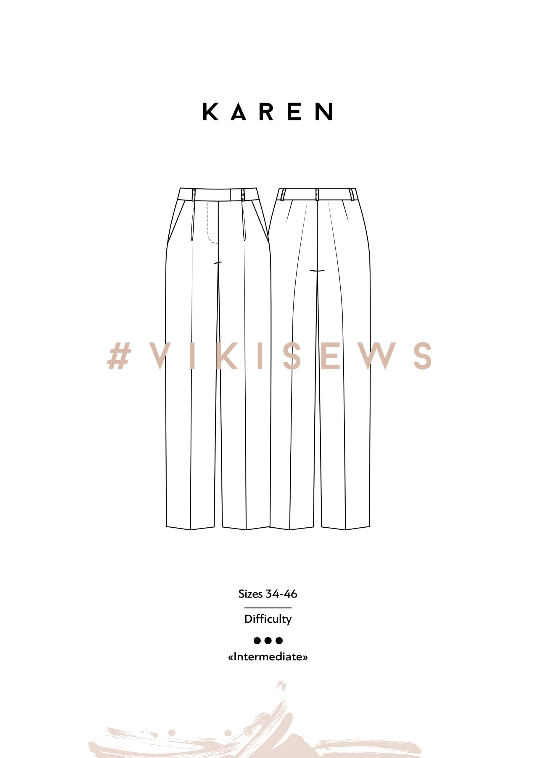 Vikisews Karen Trousers PDF