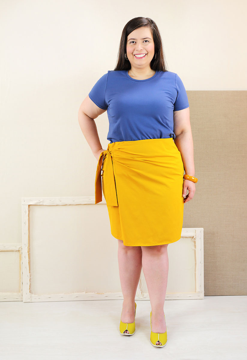 Liesl + Co Kensington Knit Skirt