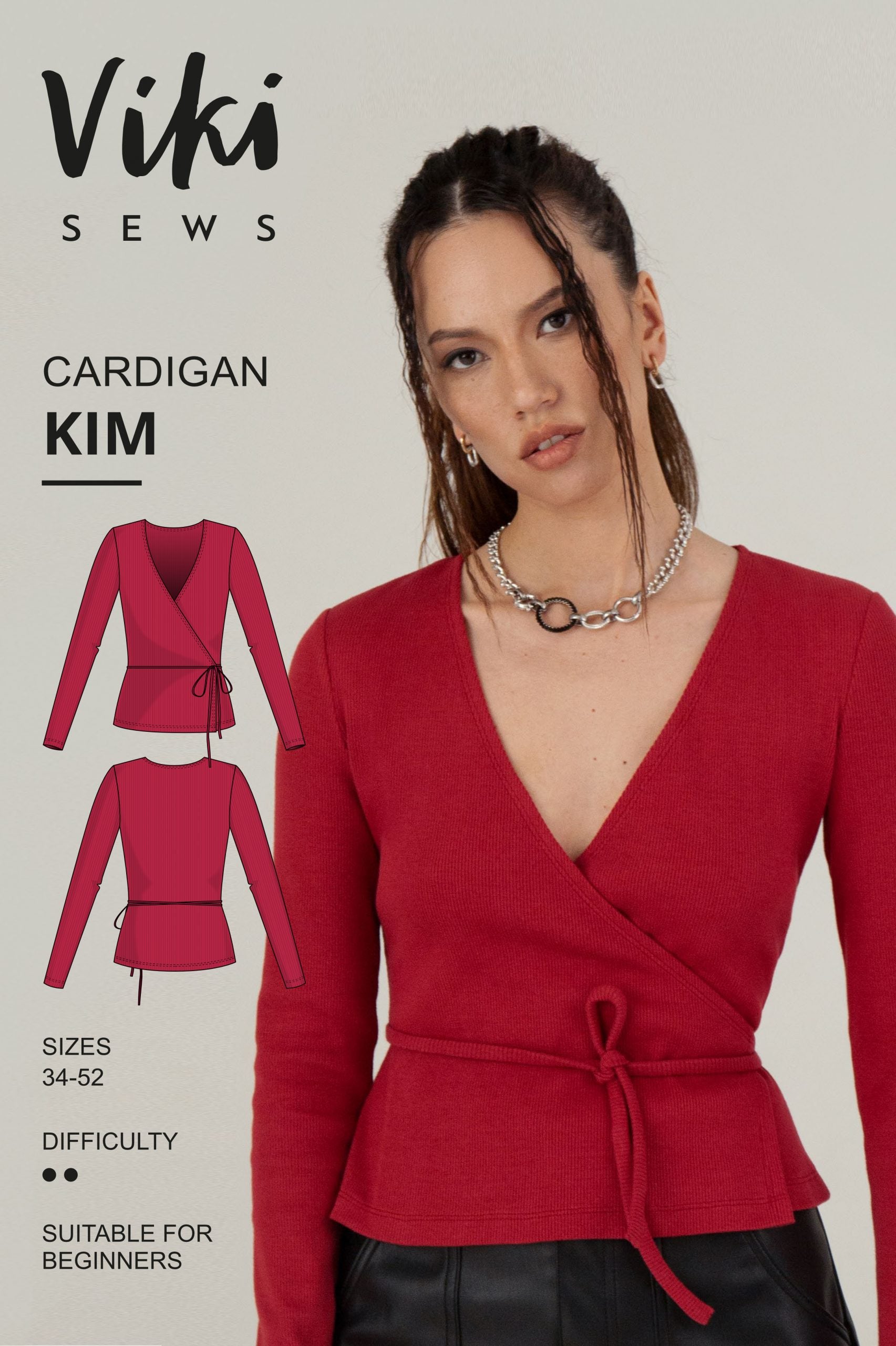 Vikisews Kim Cardigan PDF