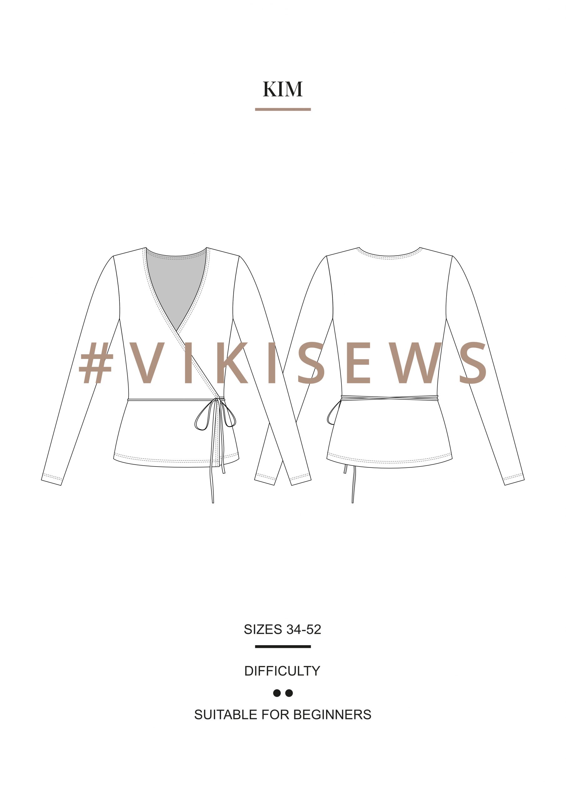 Vikisews Kim Cardigan PDF