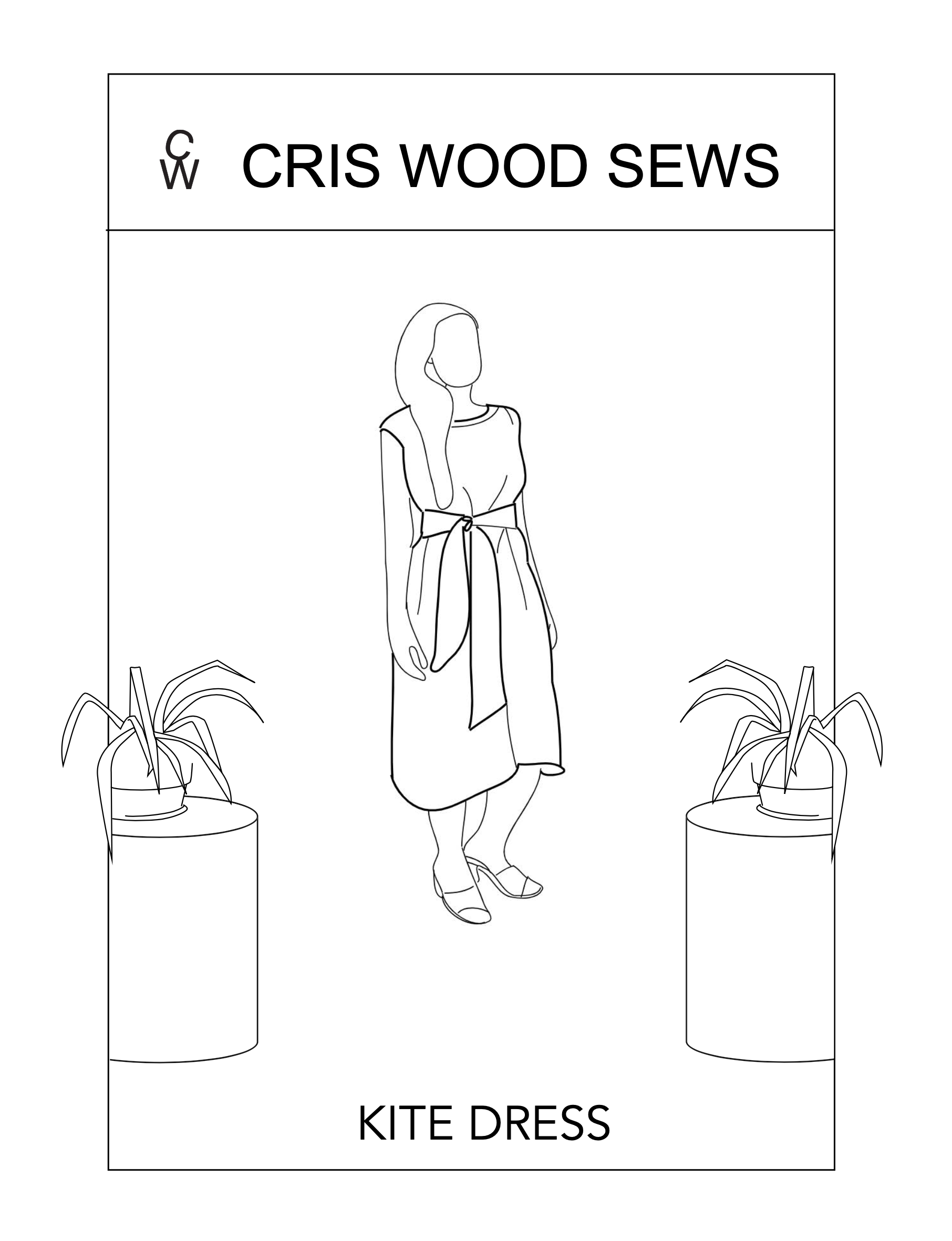 Cris Wood Sews Kite Dress