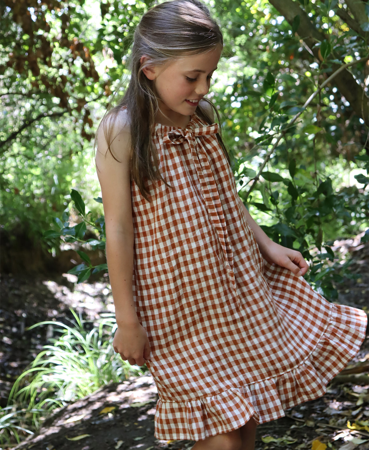 Below the Kōwhai Baby/Child Kororā Dress PDF