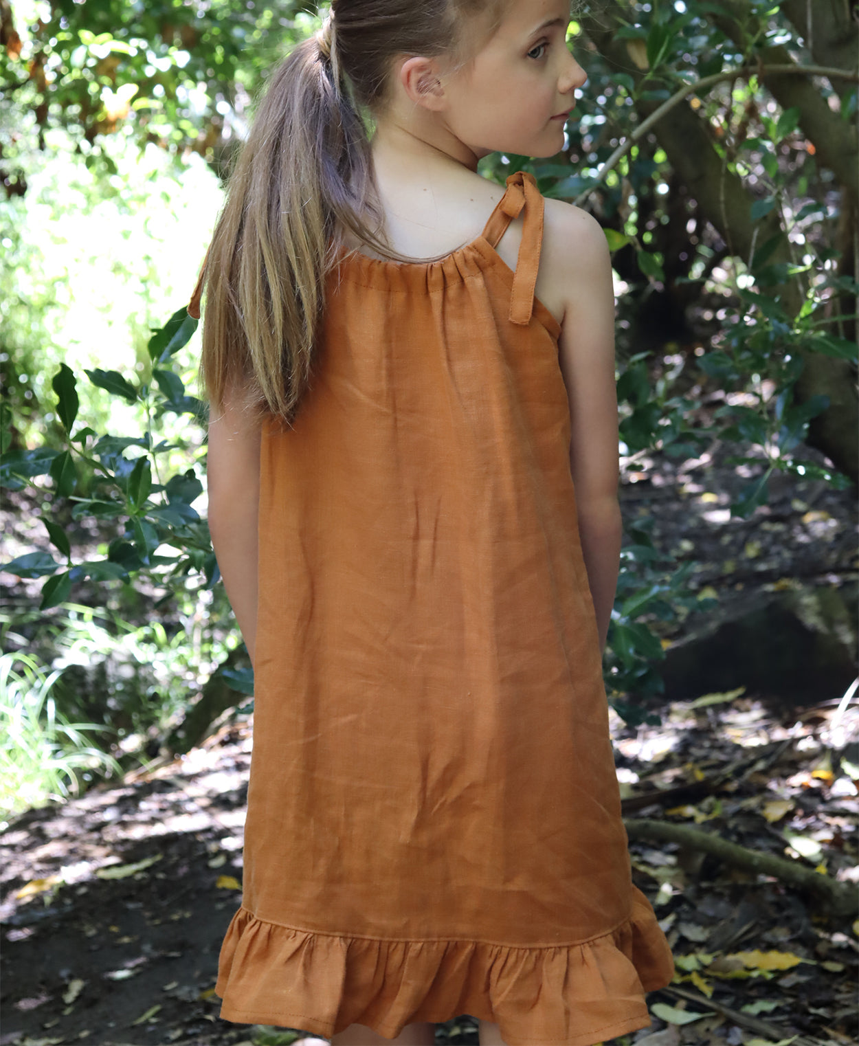 Below the Kōwhai Baby/Child Kororā Dress PDF