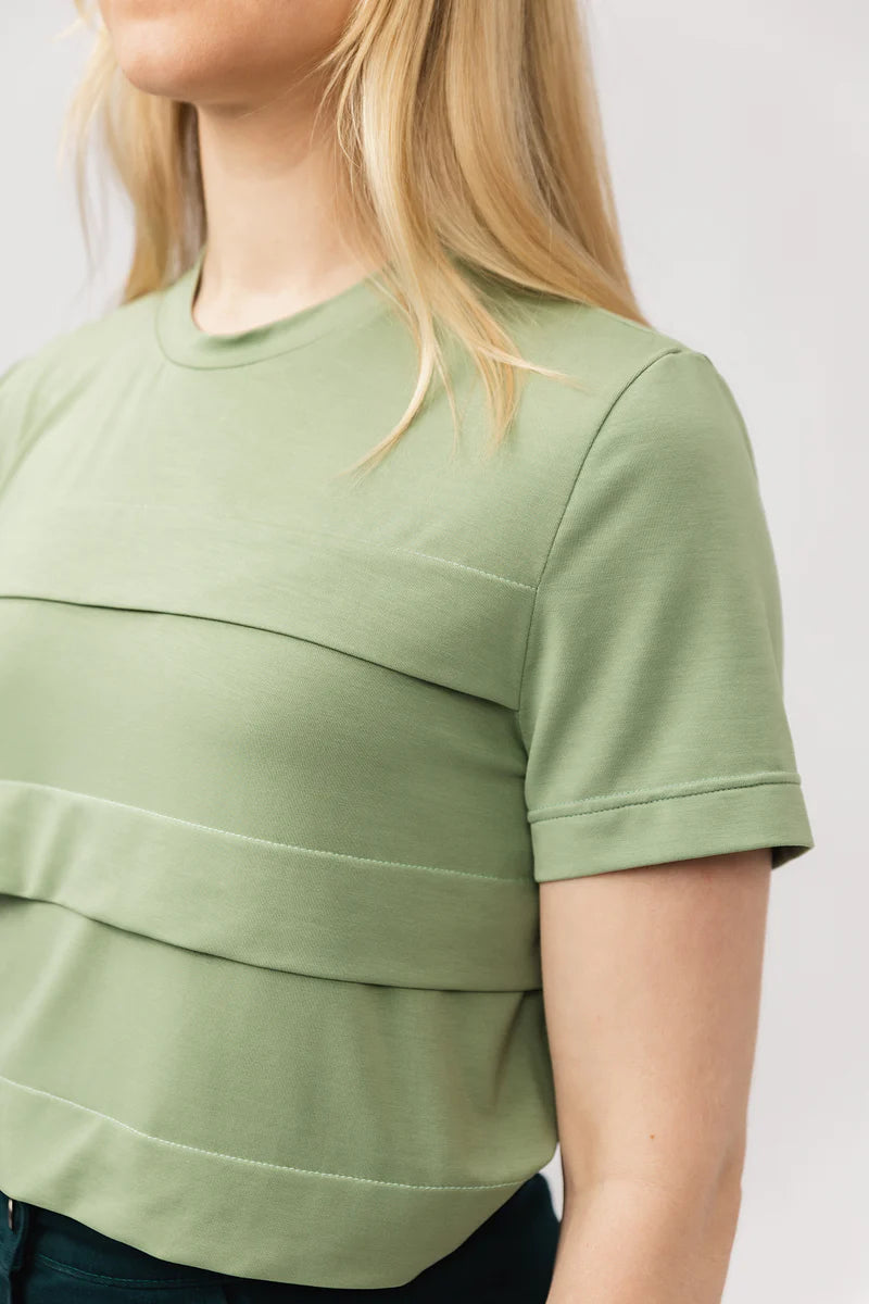 Named Laurie Pleated Tee
