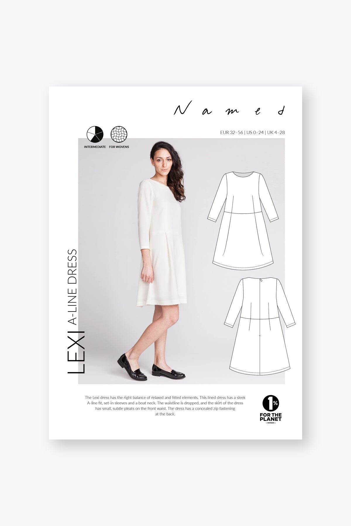 Named Lexi A-line Dress The Fold Line Named Lexi A-line Dress The Fold Line