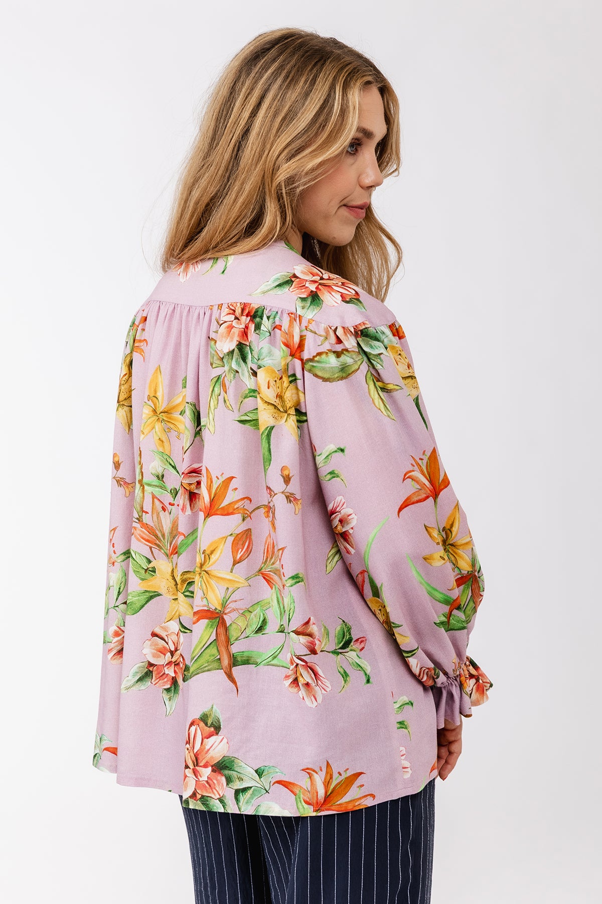 Named Liia Gathered Blouse