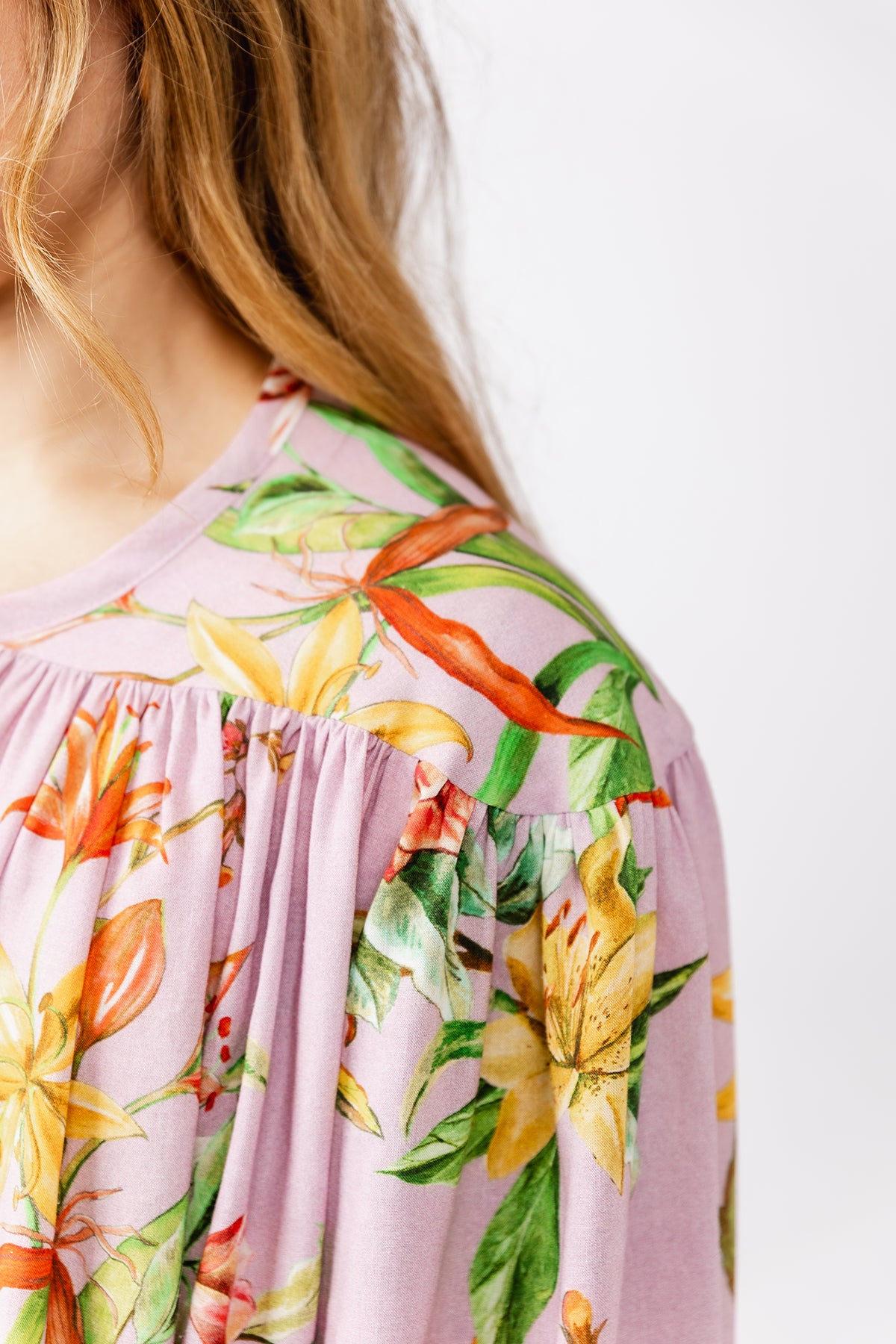 Named Liia Gathered Blouse