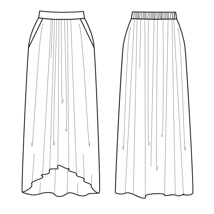 Atelier Brunette La Jupe Déroutante