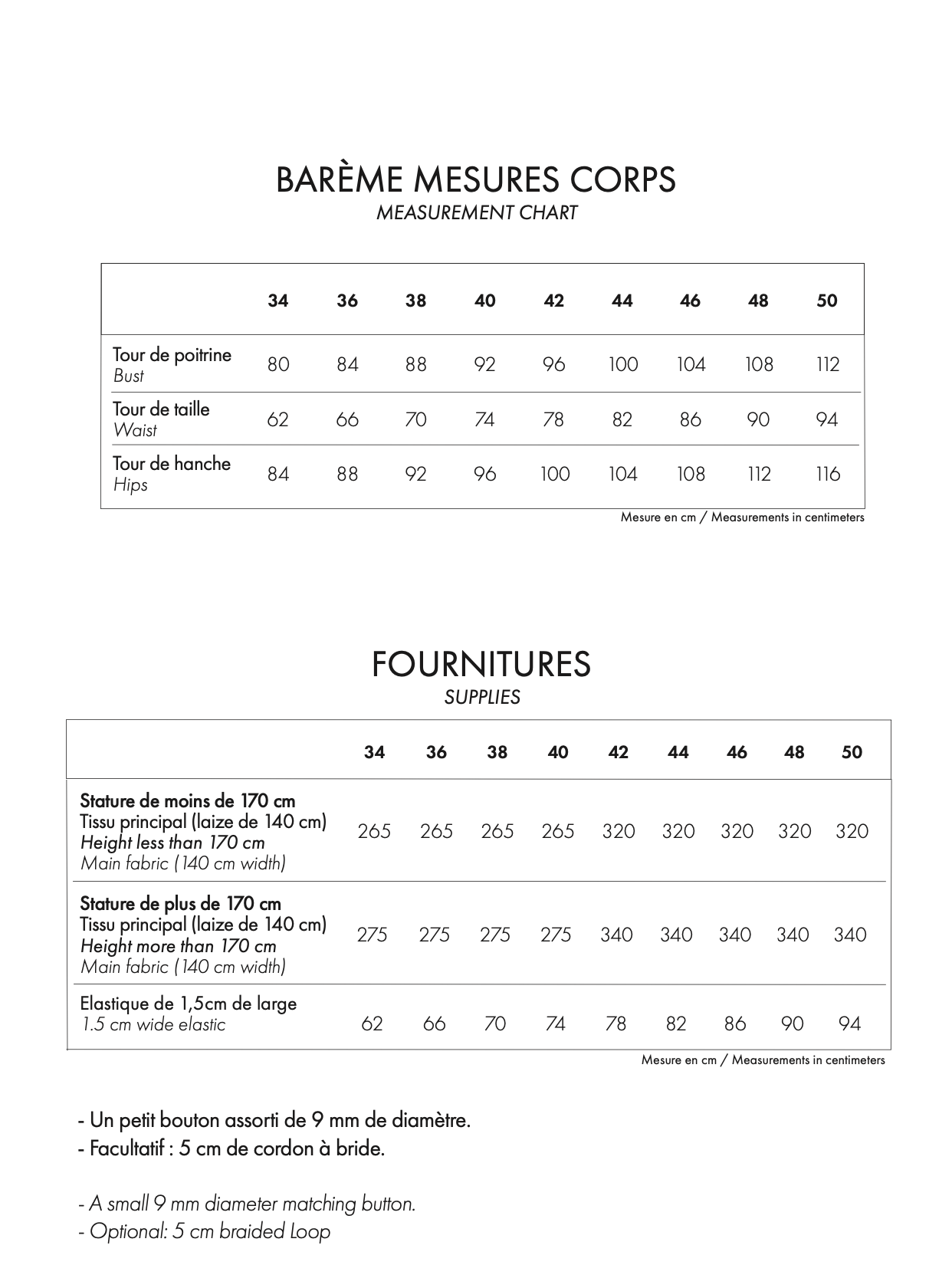 Atelier Brunette La Robe Pantalon