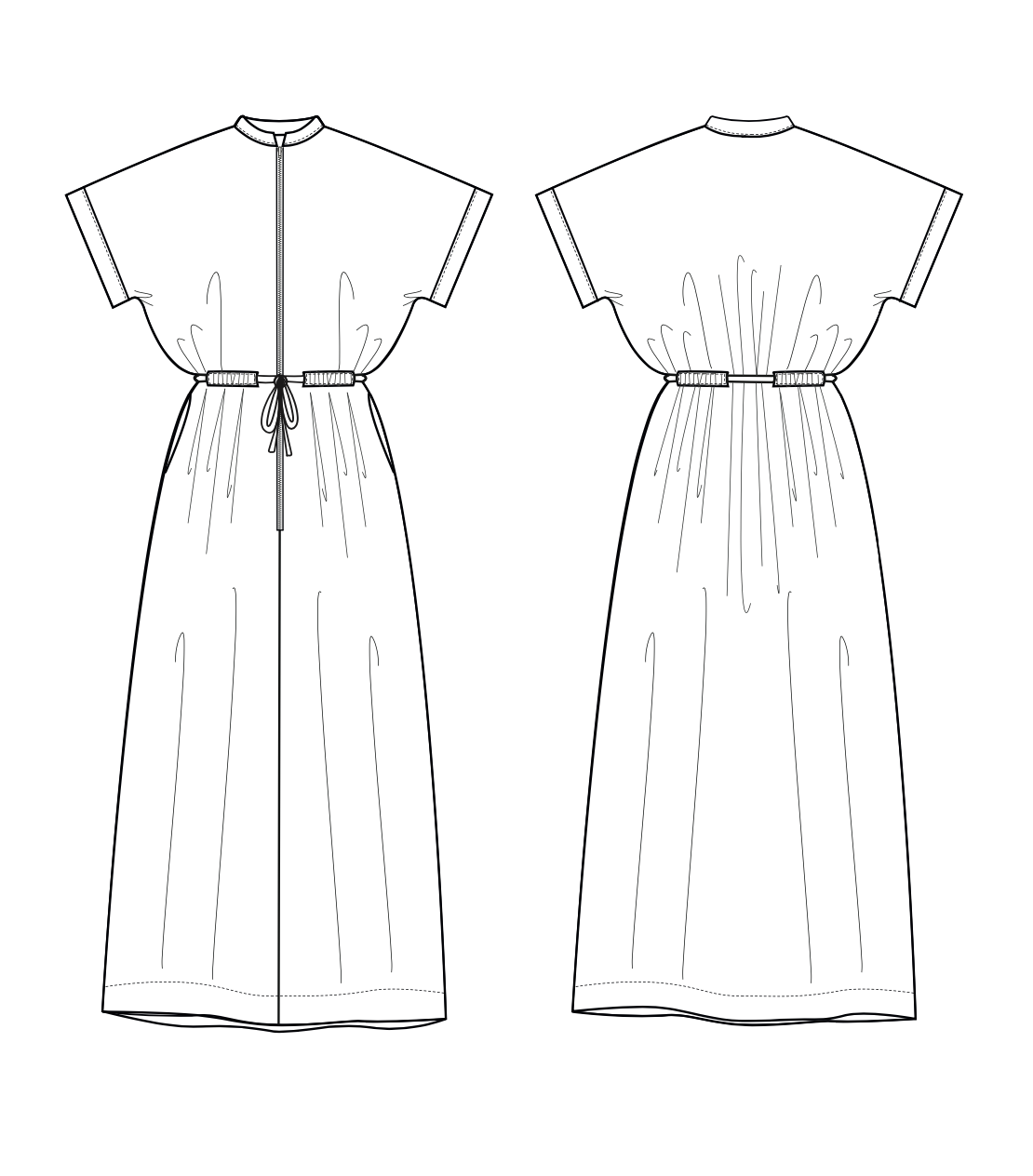 Atelier Brunette La Robe Zippée